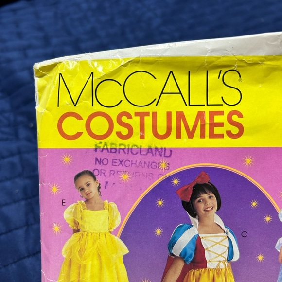 McCalls Costumes P411- 4-5-6 Magical Princess Costume for Kids - uncut - Picture 2 of 7